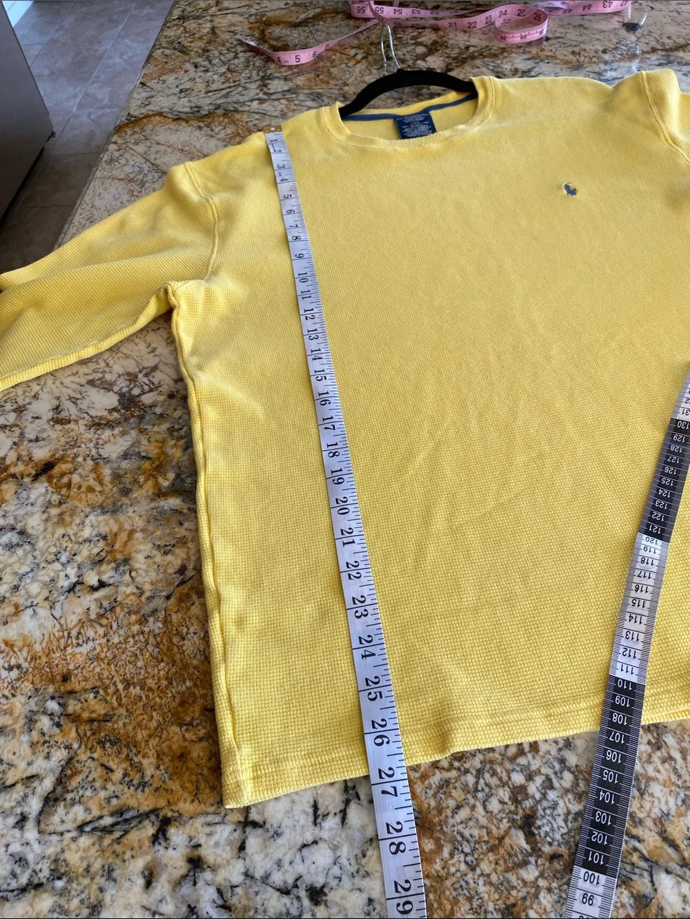 POLO RALPH LAUREN Cotton Thermal Long Sleeve Shirt